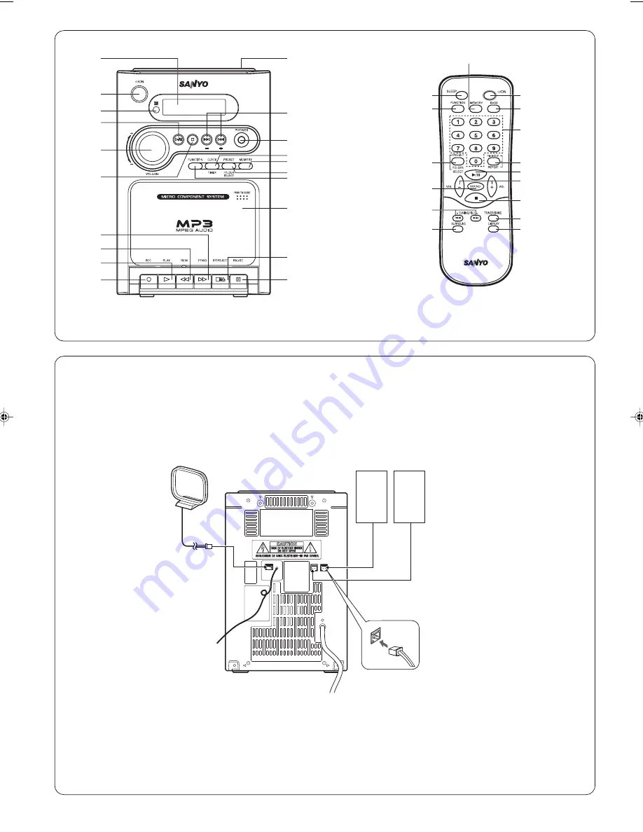 Sanyo DC-DA1450M Скачать руководство пользователя страница 4