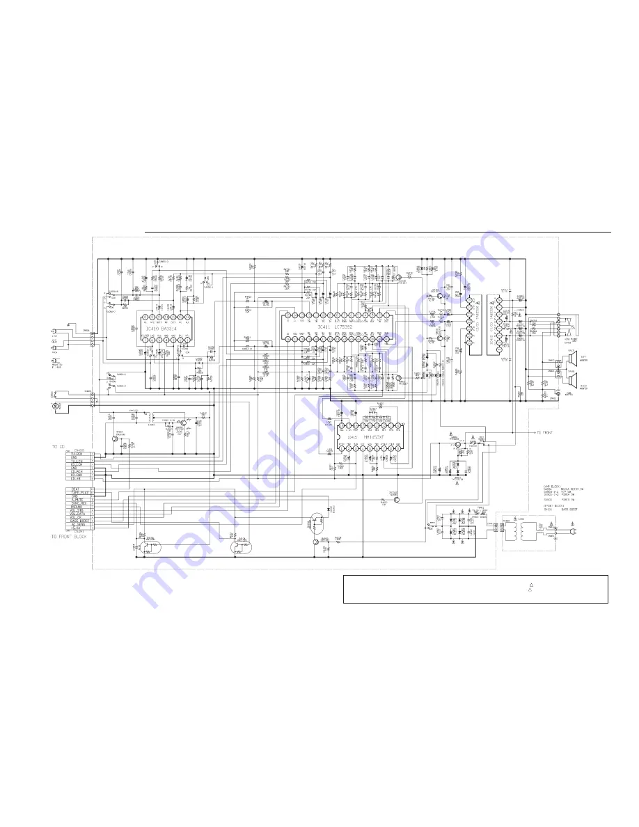 Sanyo DC-DA170 Service Manual Download Page 19