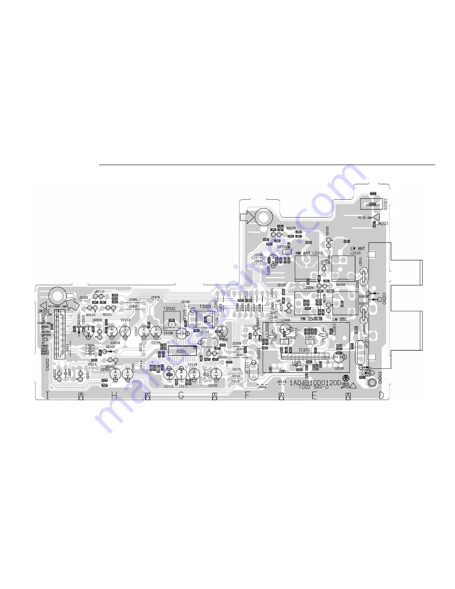 Sanyo DC-DA170 Service Manual Download Page 27