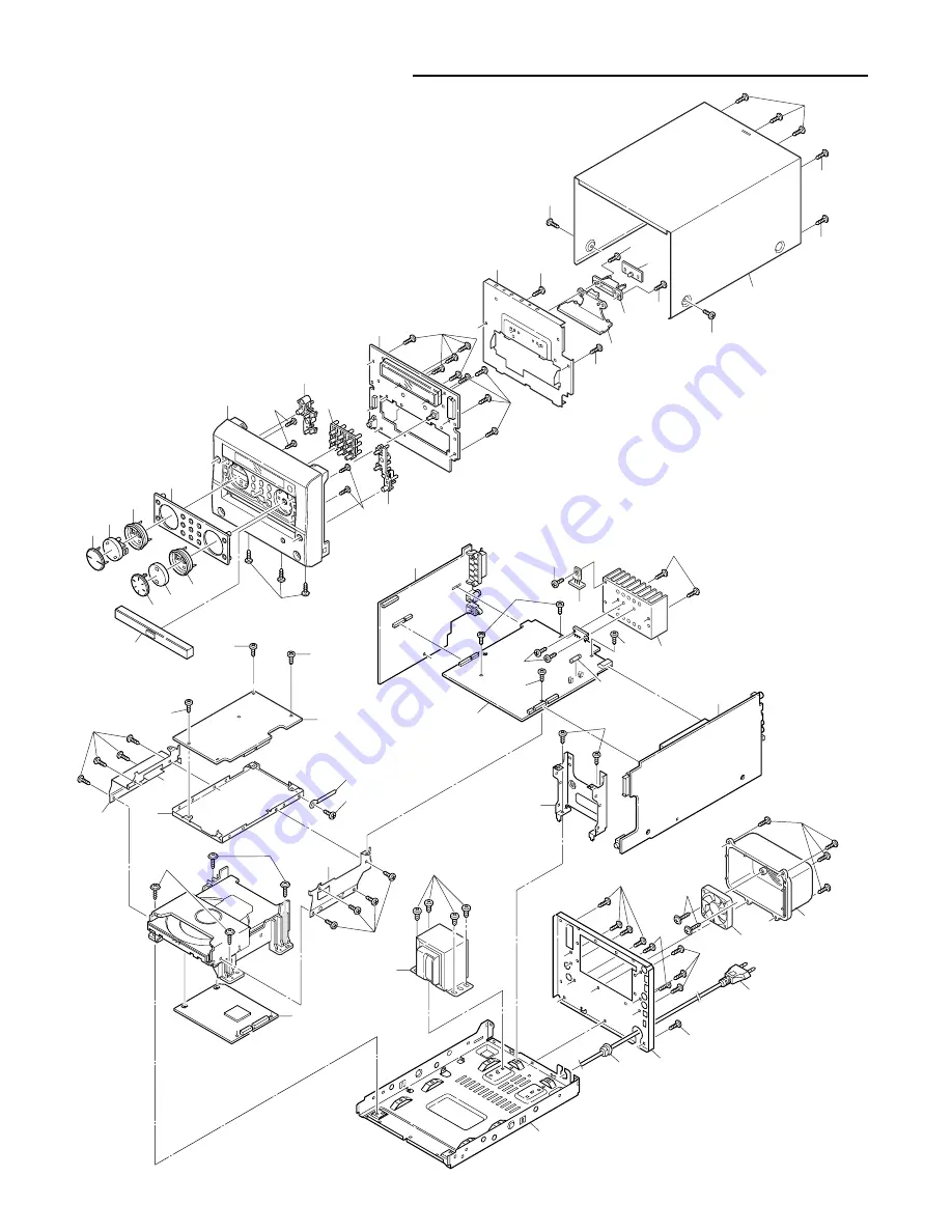 Sanyo DC-DAV821 Service Manual Download Page 35