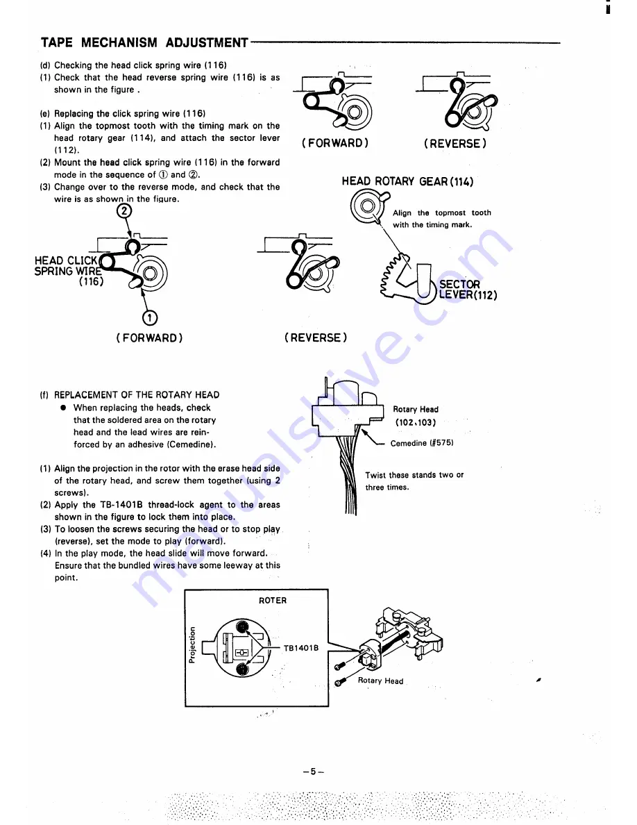 Sanyo DC-LD5 Service Manual Download Page 6