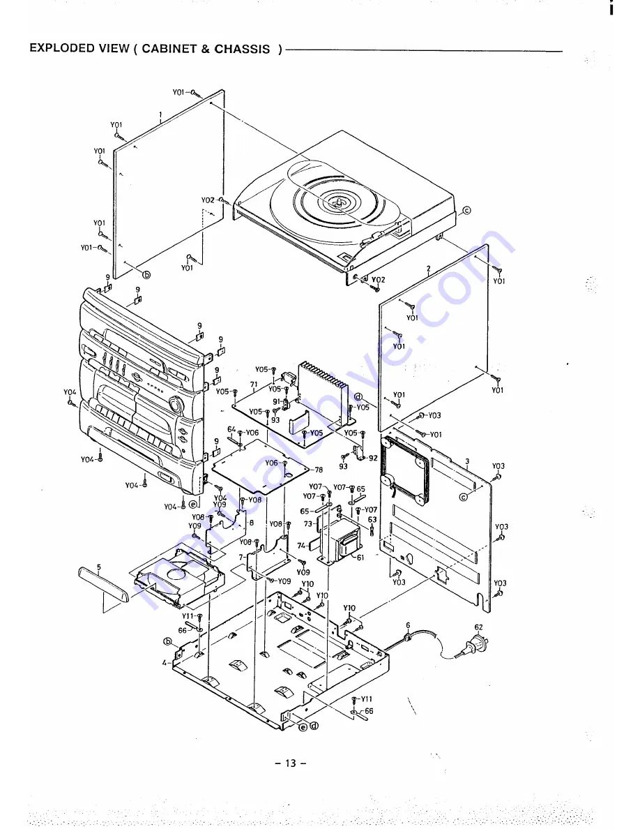 Sanyo DC-X850 Скачать руководство пользователя страница 14