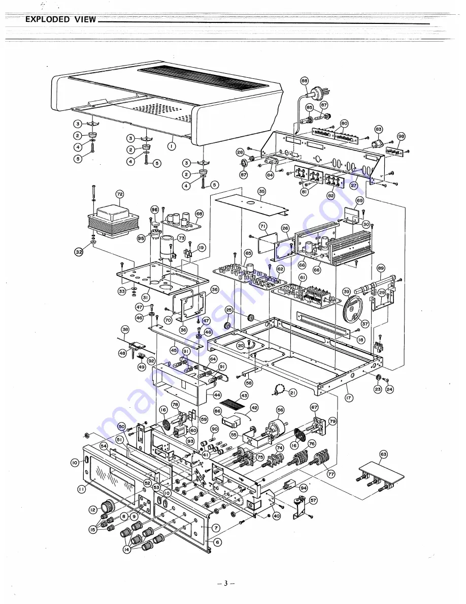 Sanyo DCX 3000K Скачать руководство пользователя страница 4