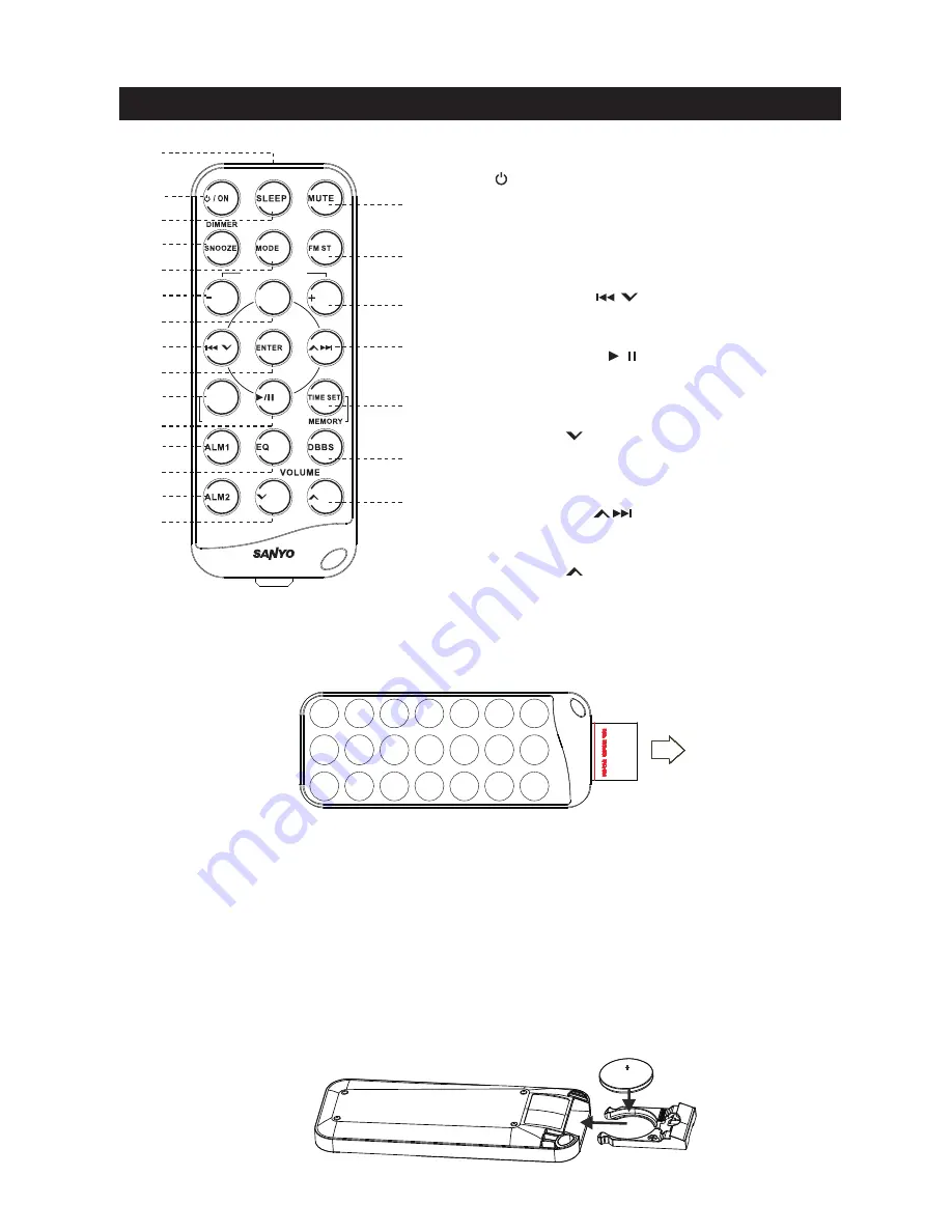 Sanyo DMP-P690 Скачать руководство пользователя страница 10