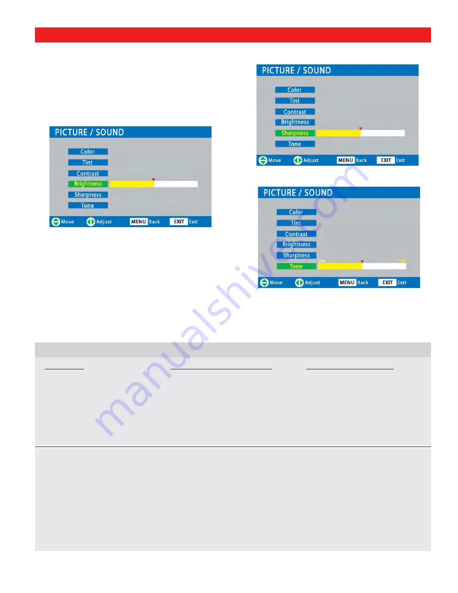 Sanyo DP26647 Owner'S Manual Download Page 43