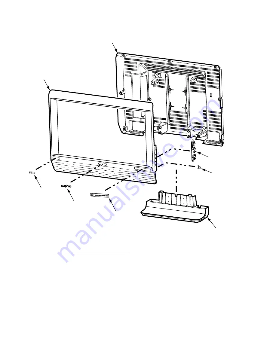 Sanyo DP26647 Service Manual Download Page 24