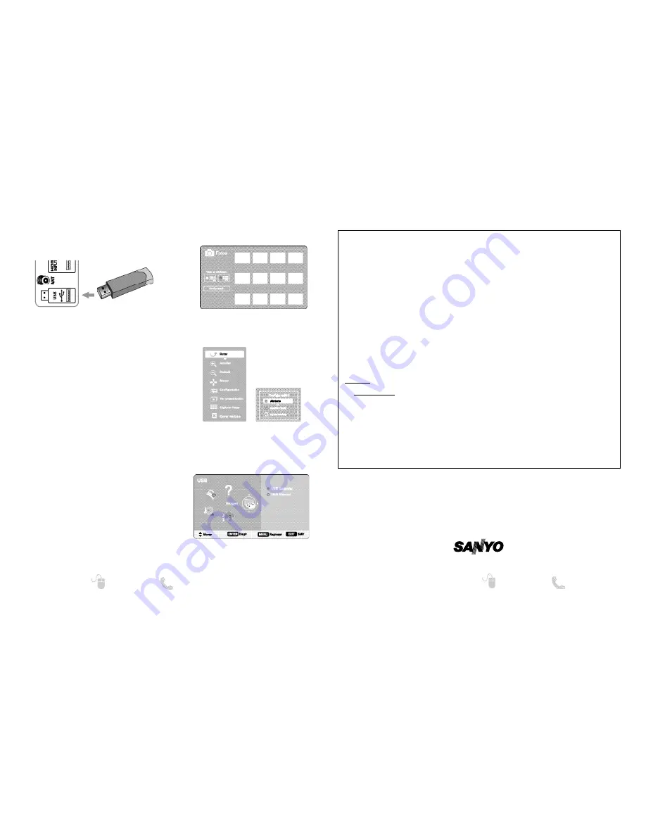 Sanyo DP50719 - 50