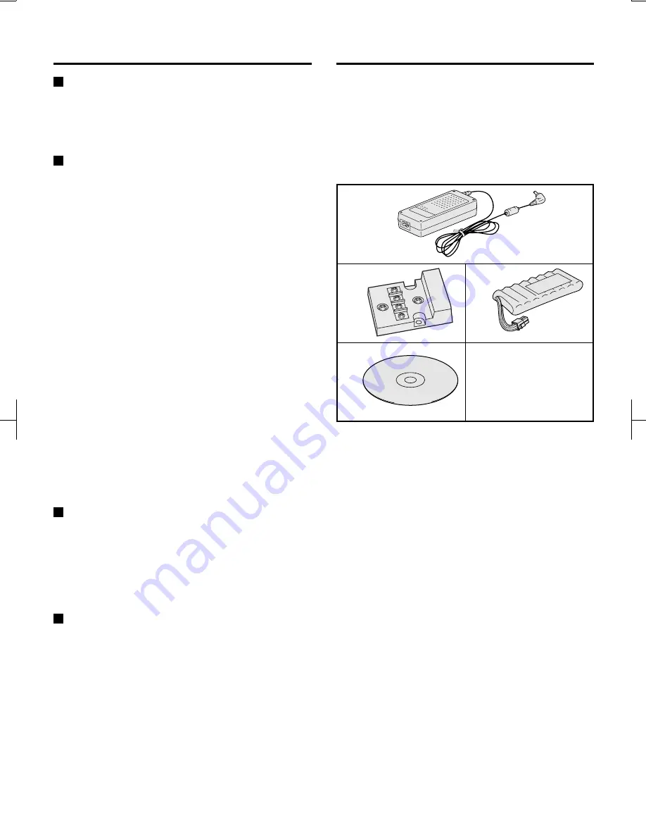 Sanyo DSR-C100 Instruction Manual Download Page 6