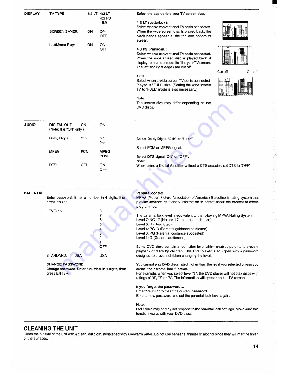 Sanyo DVD-5100 Instruction Manual Download Page 15