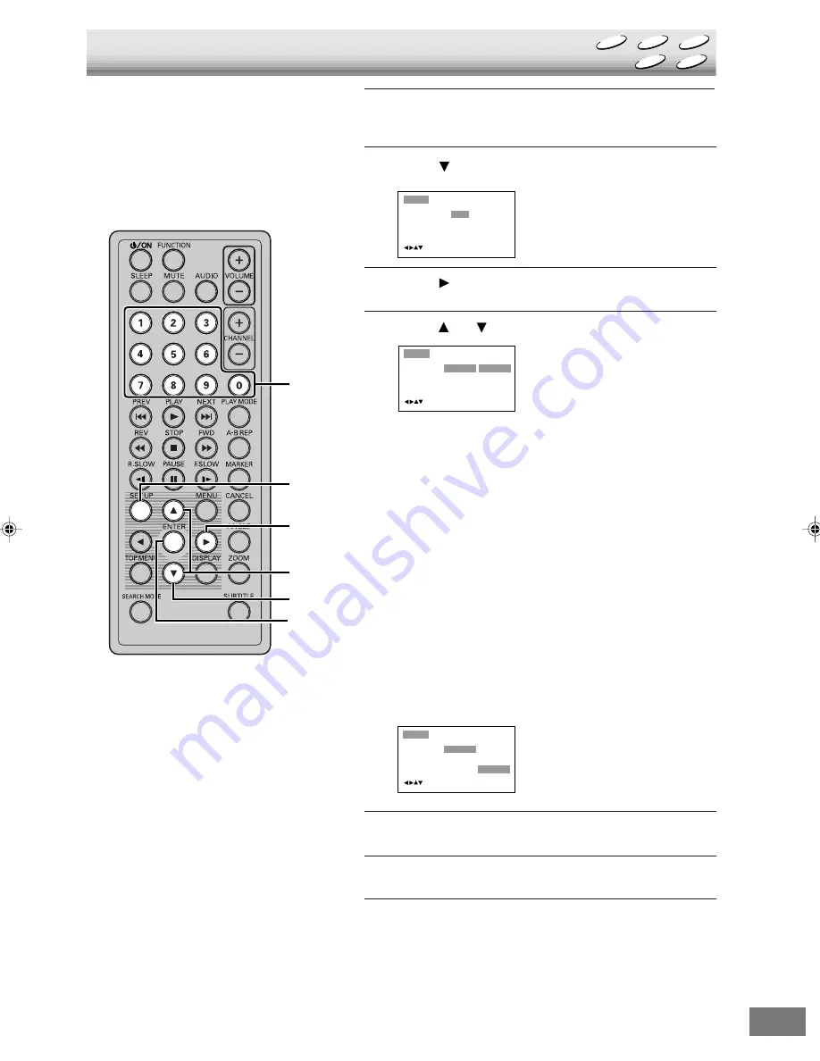 Sanyo DVD-L70 Instruction Manual Download Page 31