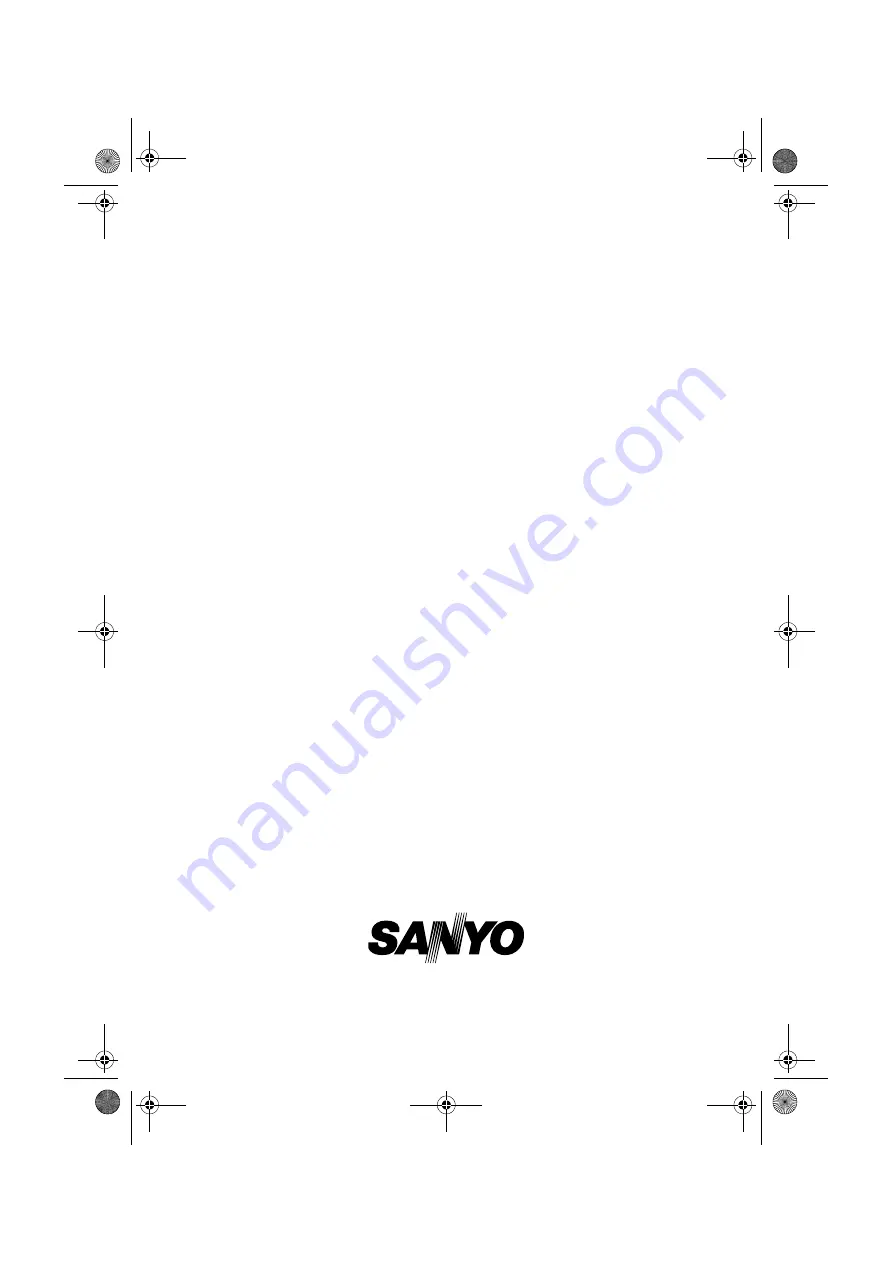 Sanyo ECD-T1820 Operating Instructions Manual Download Page 50