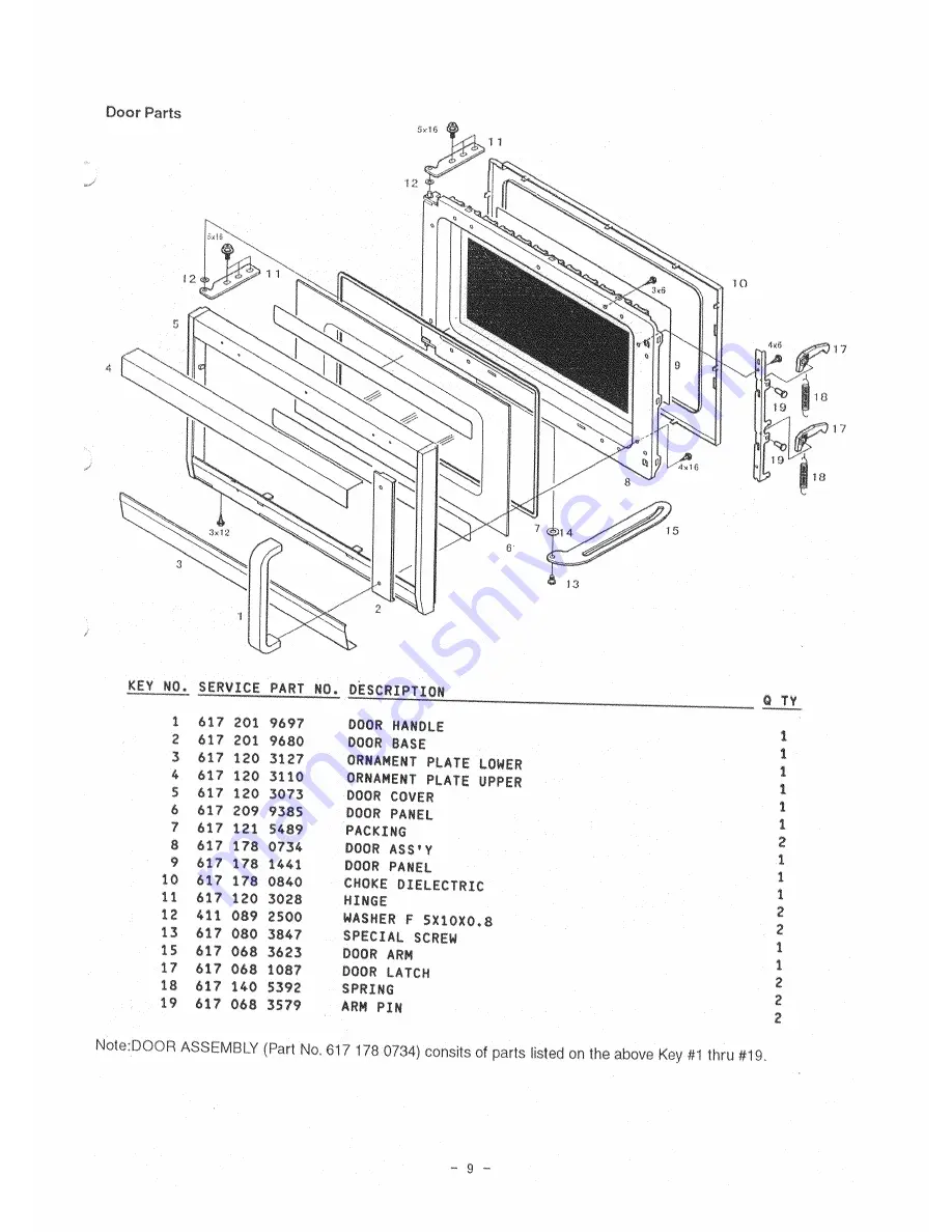 Sanyo EM-C160US Service Manual Supplement Download Page 11