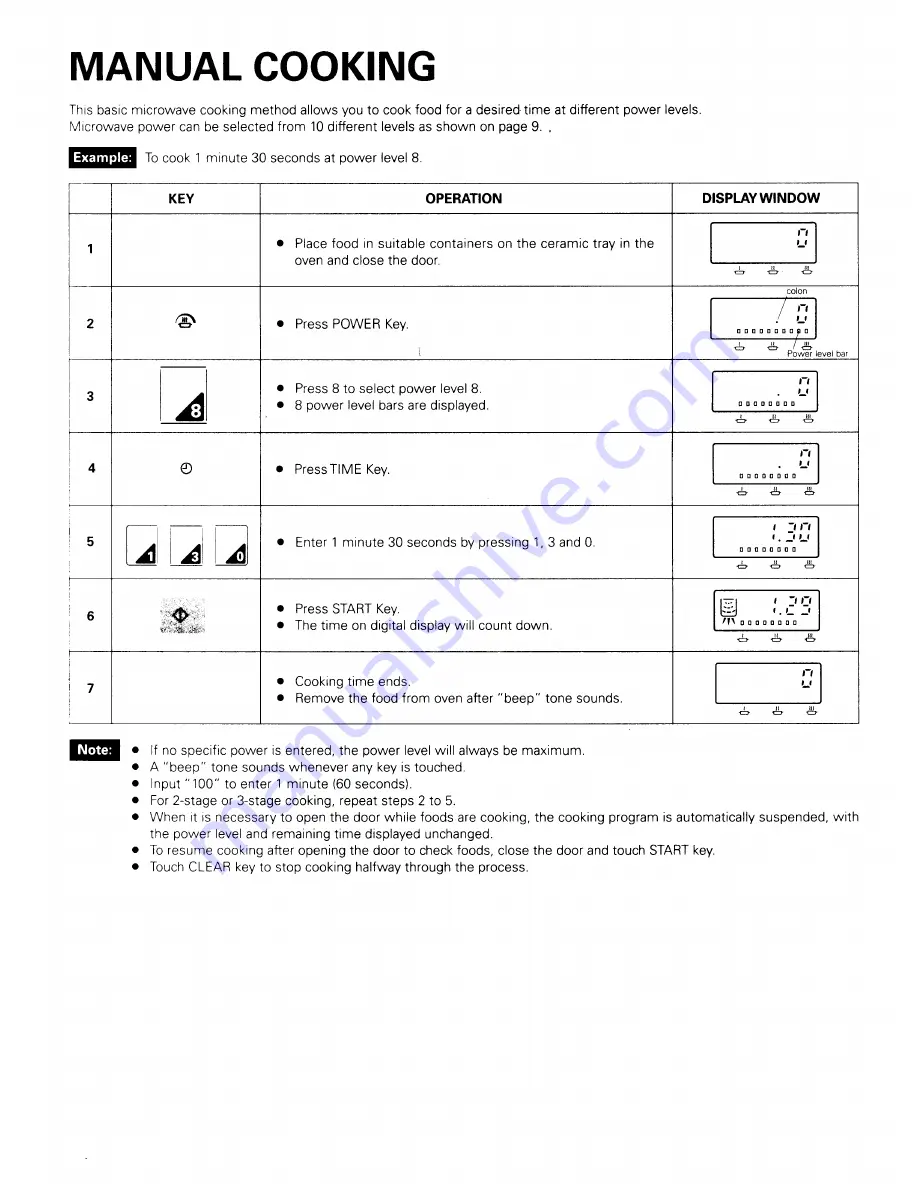 Sanyo EM-C1900 Instructions Manual Download Page 8