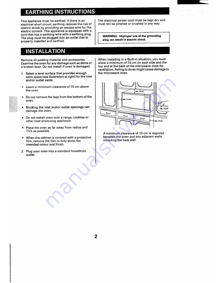 Sanyo EM-M105 Скачать руководство пользователя страница 4