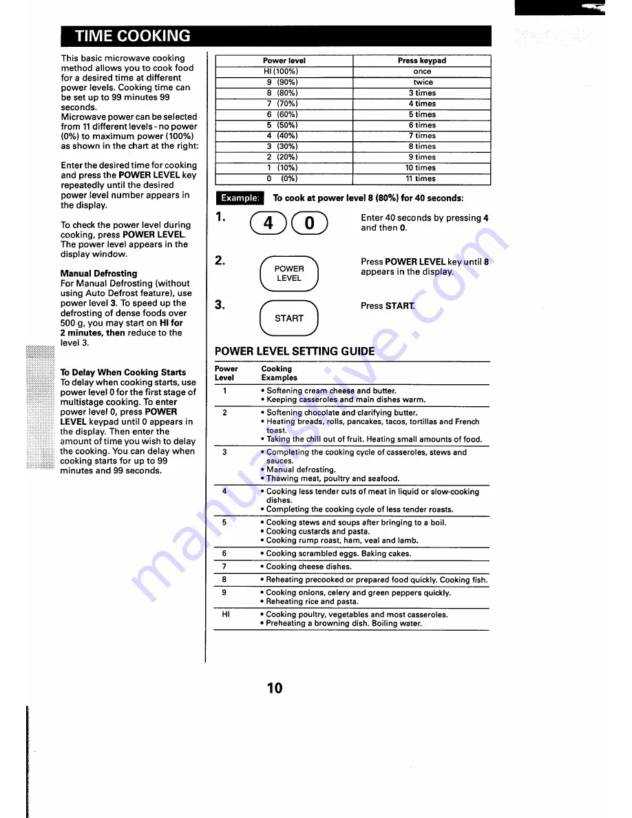 Sanyo EM-M105 Instruction Manual Download Page 12