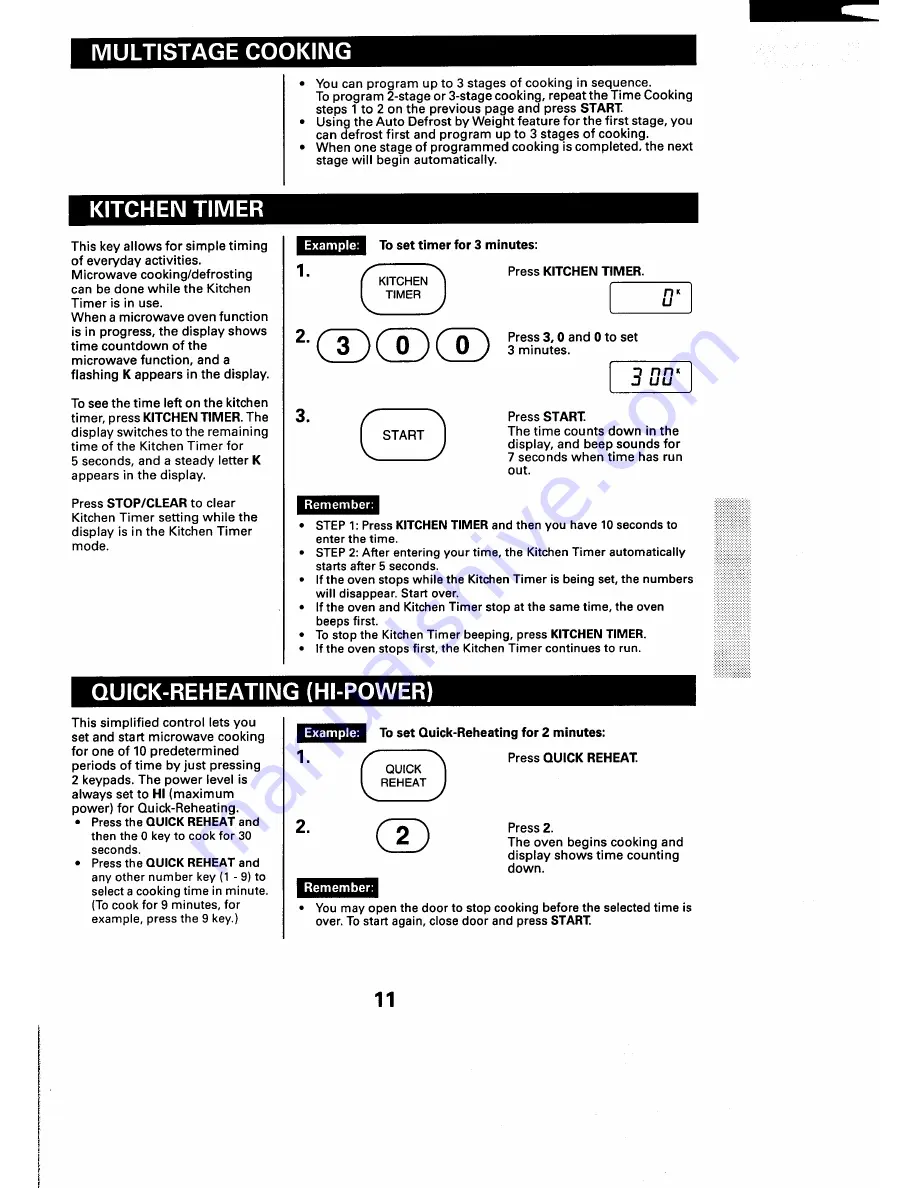 Sanyo EM-M105 Instruction Manual Download Page 13