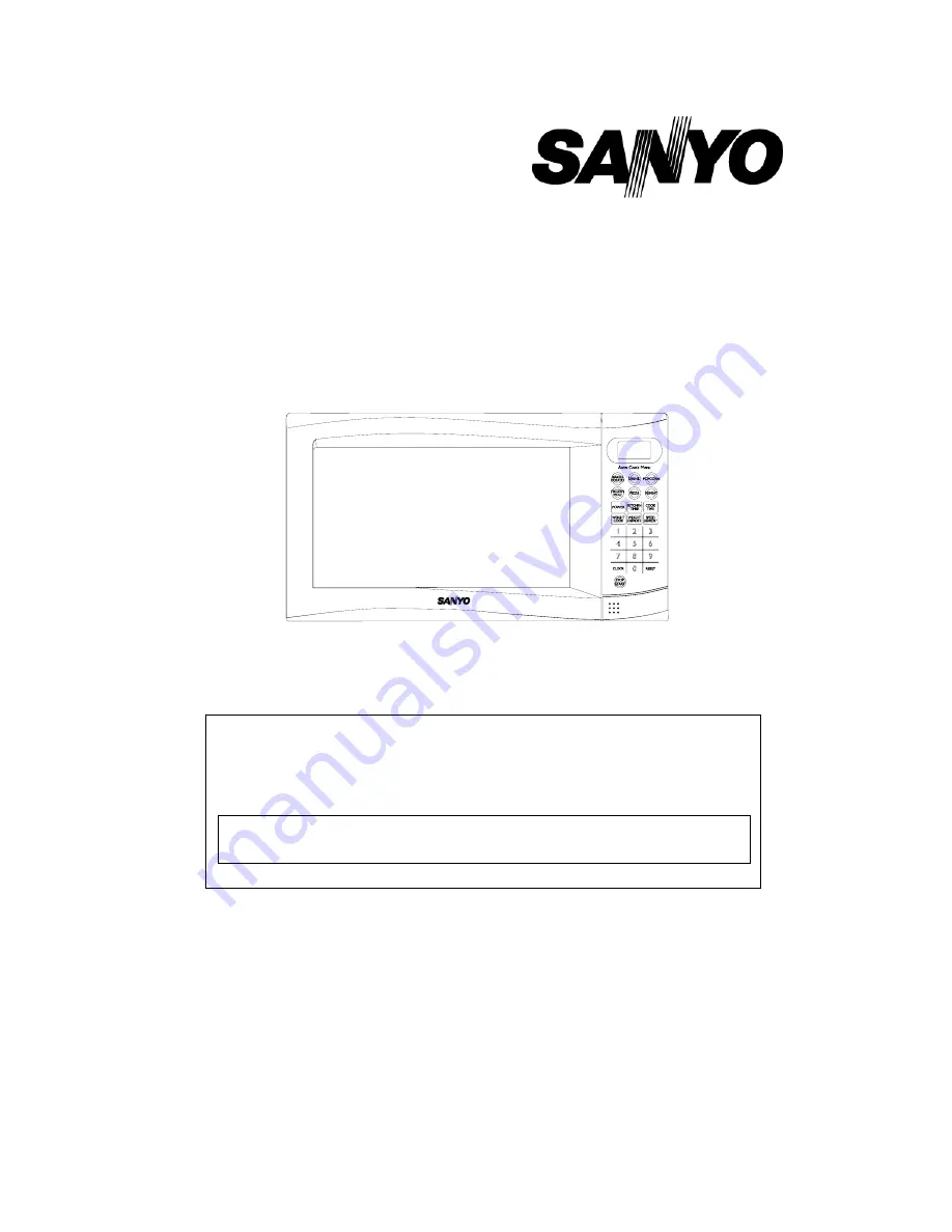 Sanyo EM-S156AB Instruction Manual Download Page 1