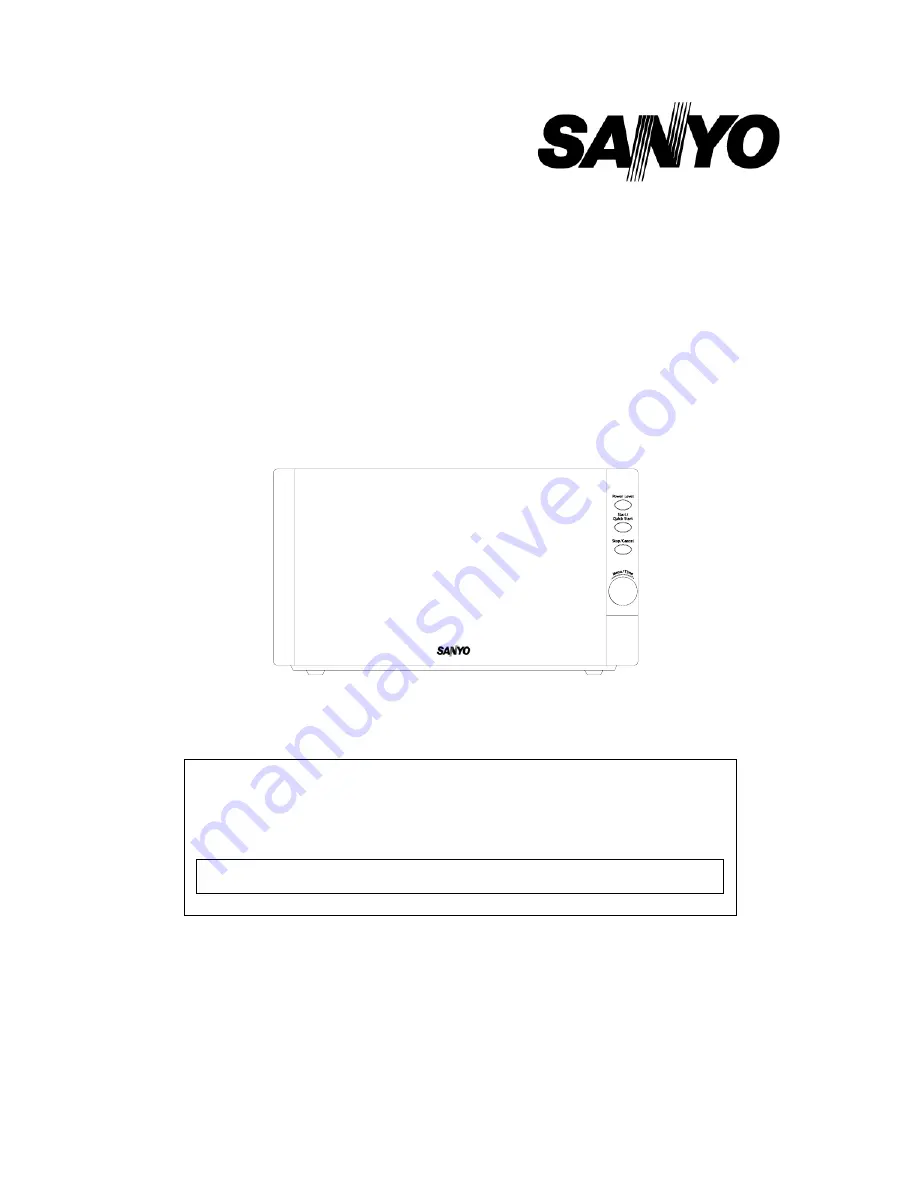 Sanyo EM-S3579V Скачать руководство пользователя страница 1