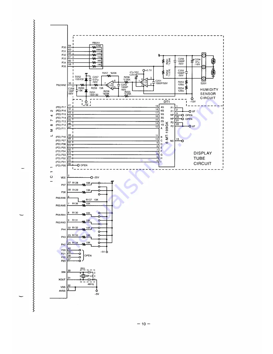 Sanyo EM-S889 Service Manual Download Page 11