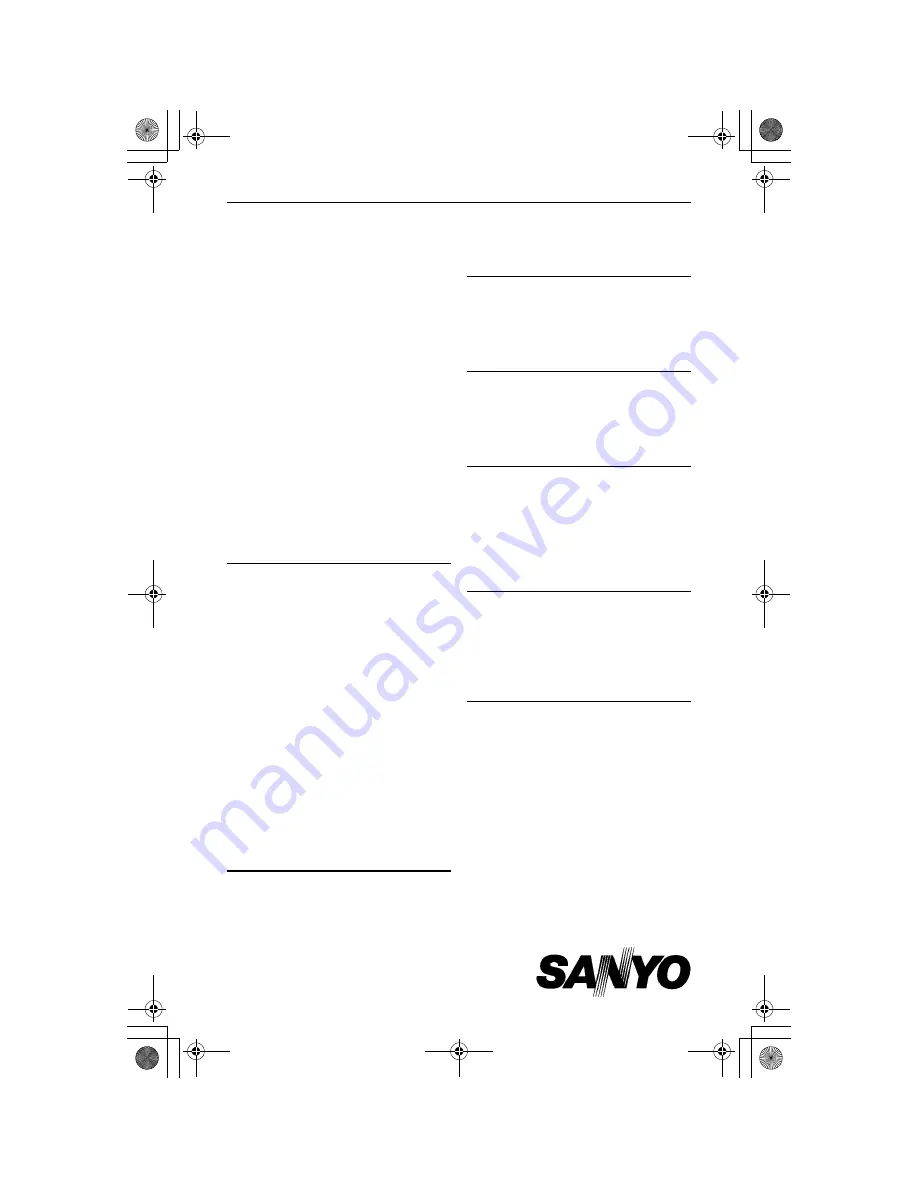 Sanyo EM-S9000 Скачать руководство пользователя страница 45