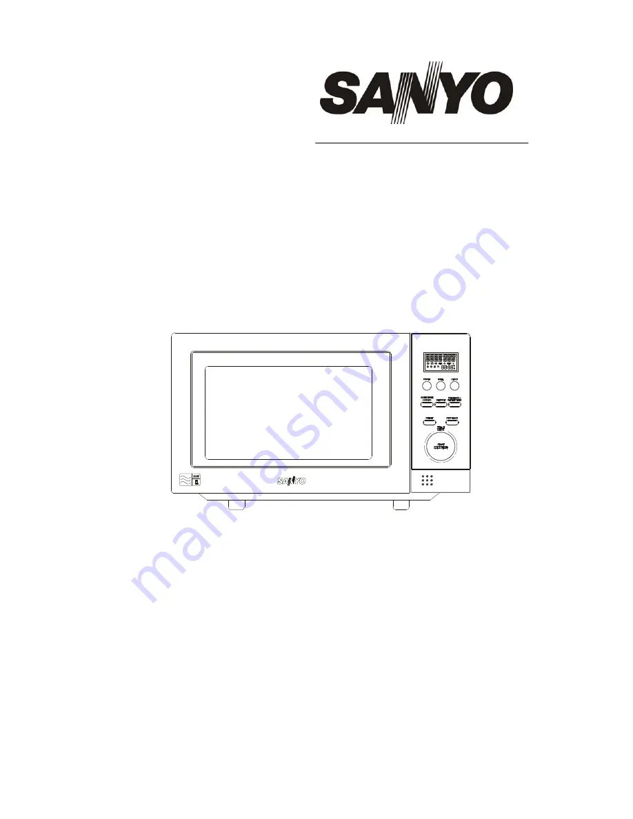 Sanyo EM-SL50GRILL Instruction Manual Download Page 1