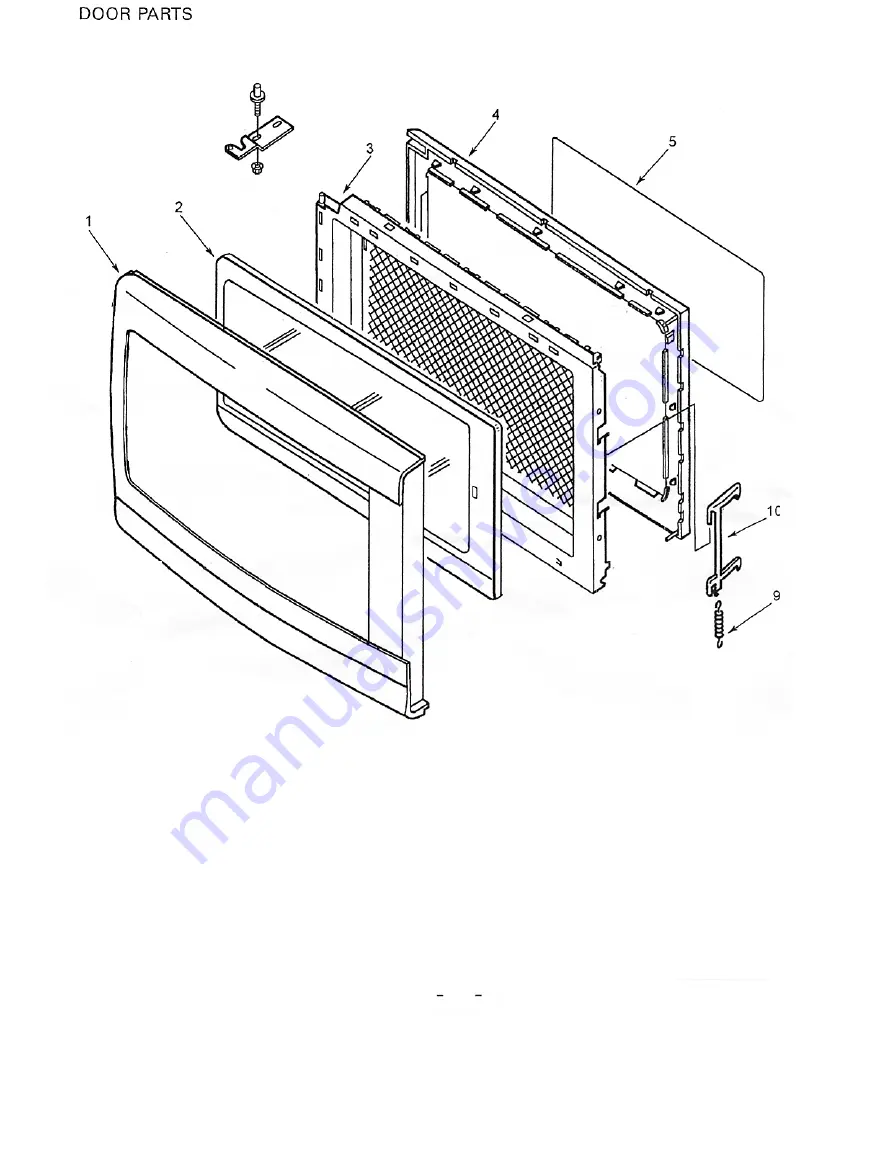 Sanyo EM-V5404SW - Full Size Microwave Oven Service Manual Download Page 13