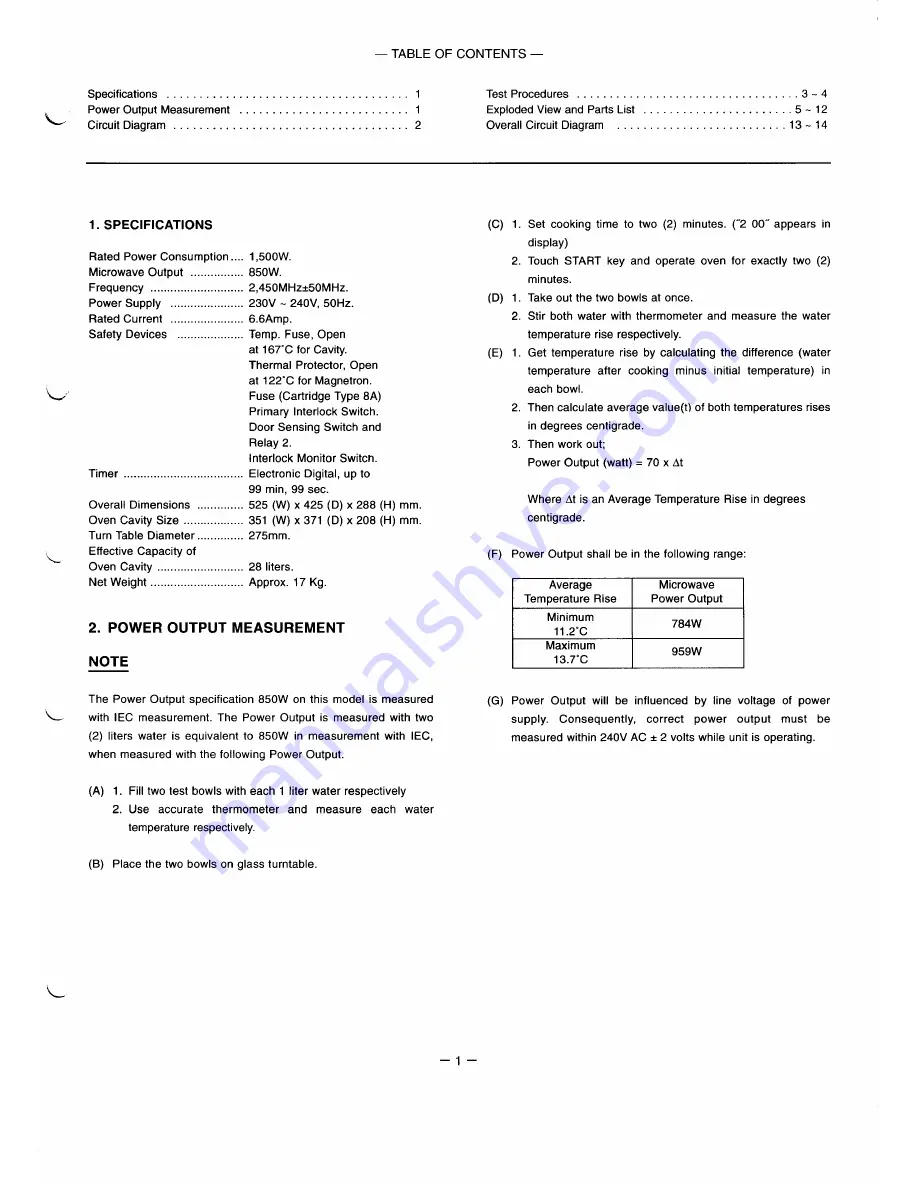 Sanyo EM-X410S Supplement Of Service Manual Download Page 2