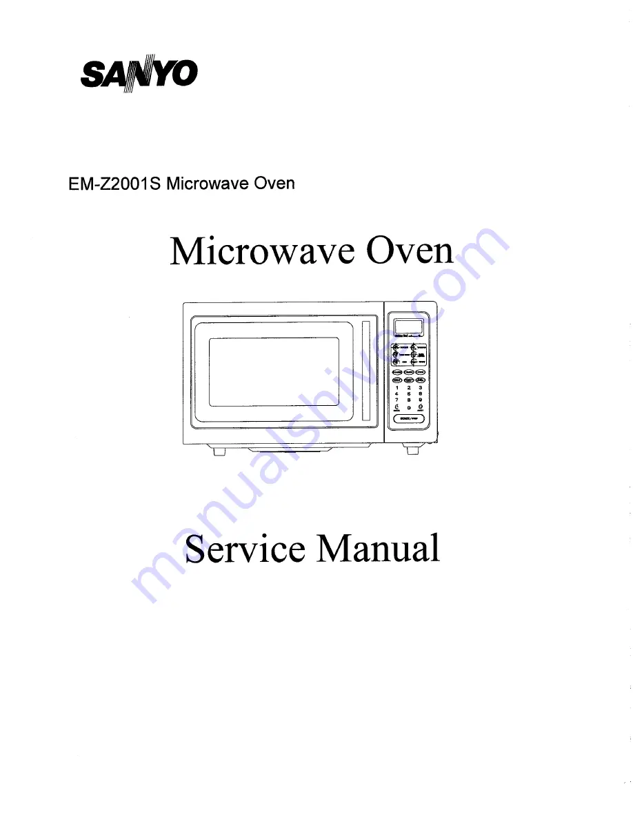 Sanyo EM-Z2001S Service Manual Download Page 1