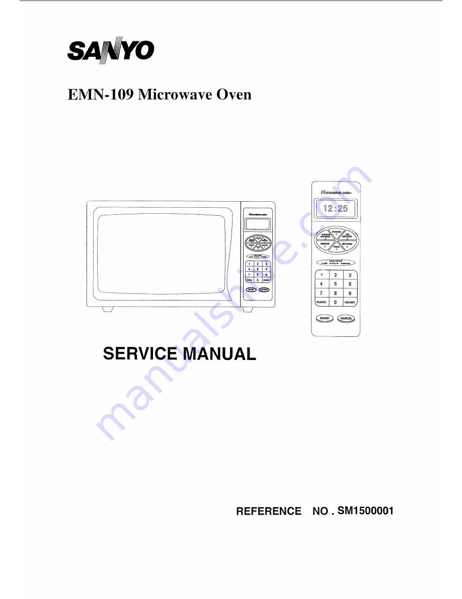 Sanyo EMN-109 Service Manual Download Page 1