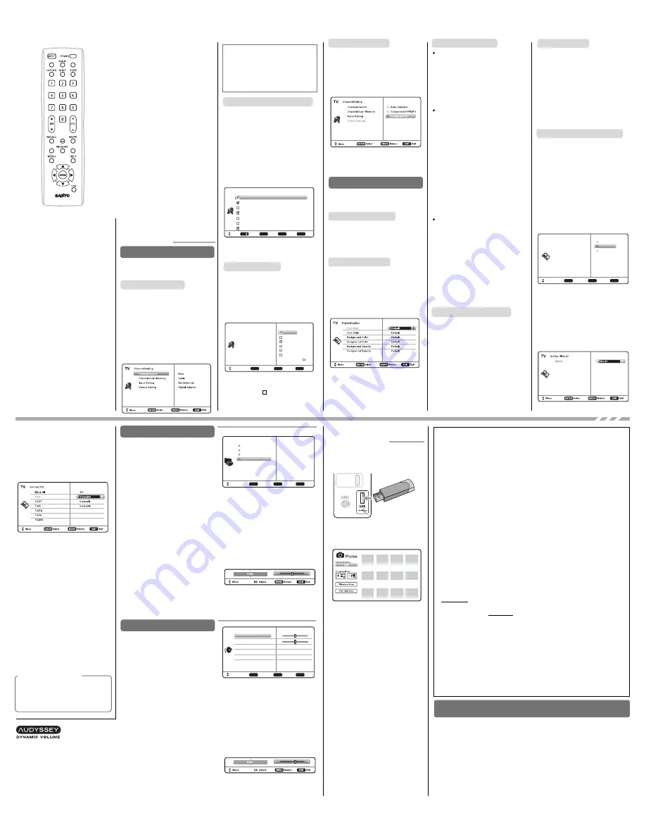 Sanyo FVM4212 Owner'S Manual Download Page 2