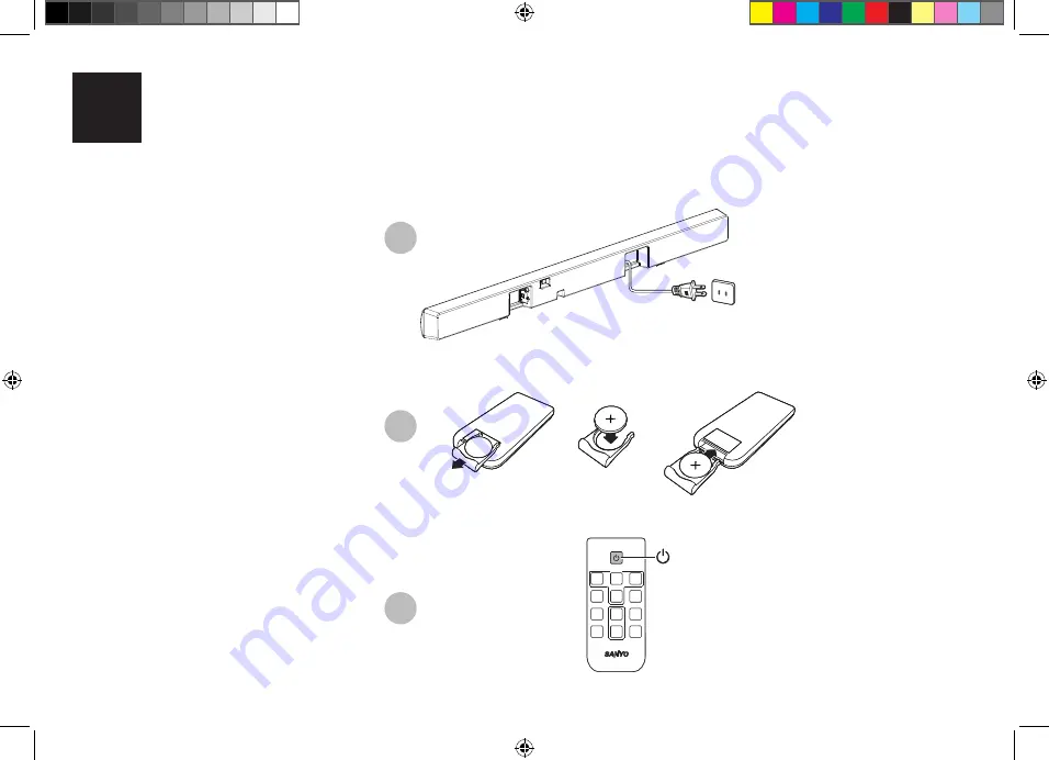 Sanyo FWSB415E A Quick Start Manual Download Page 16