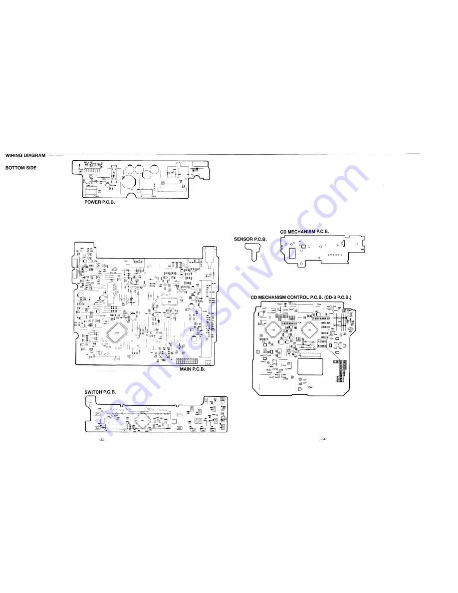 Sanyo FXD-615GD Service Manual Download Page 20