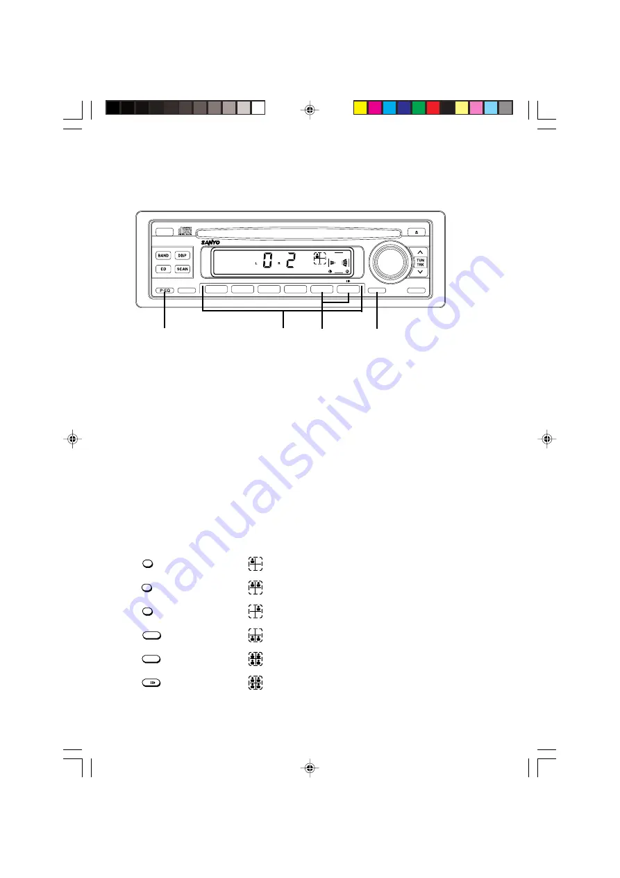 Sanyo FXD-785GD Operating Instructions Manual Download Page 8