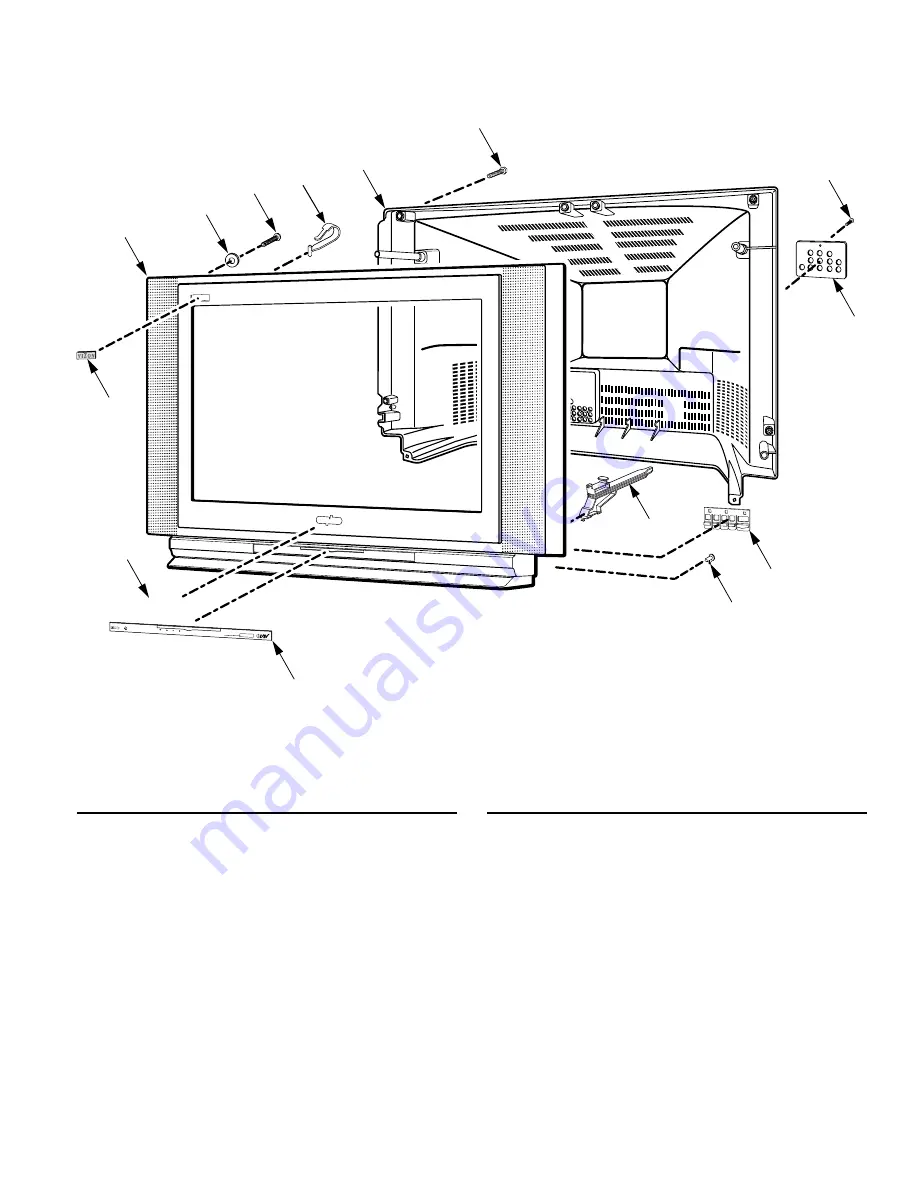 Sanyo HT27745 Service Manual Download Page 37