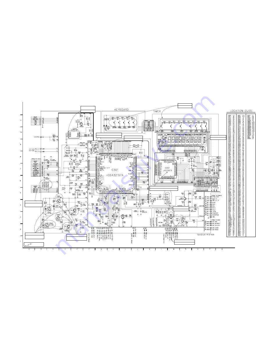 Sanyo HV-DX1E Service Manual Download Page 36