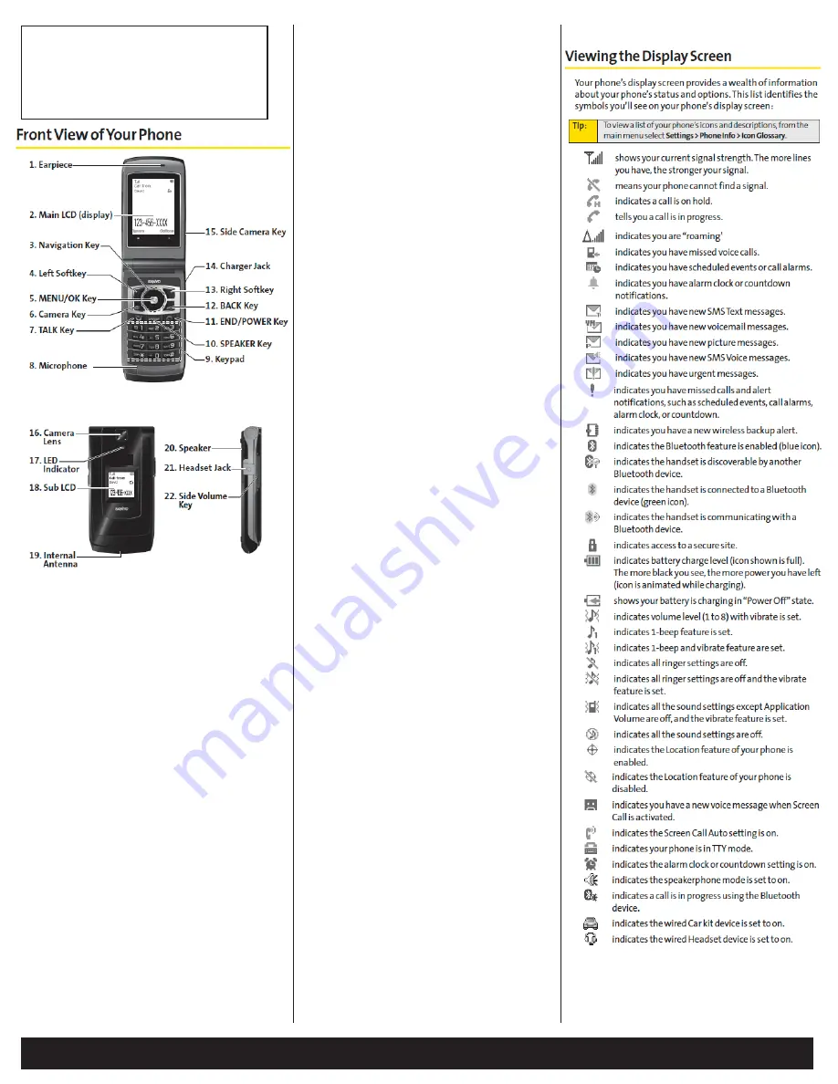 Sanyo Katana 6650 User Manual Download Page 1