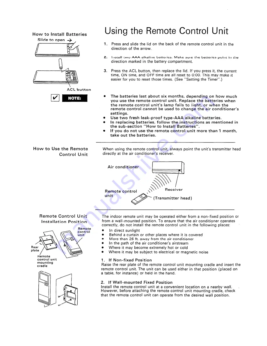 Sanyo KS0911 Instruction Manual Download Page 8