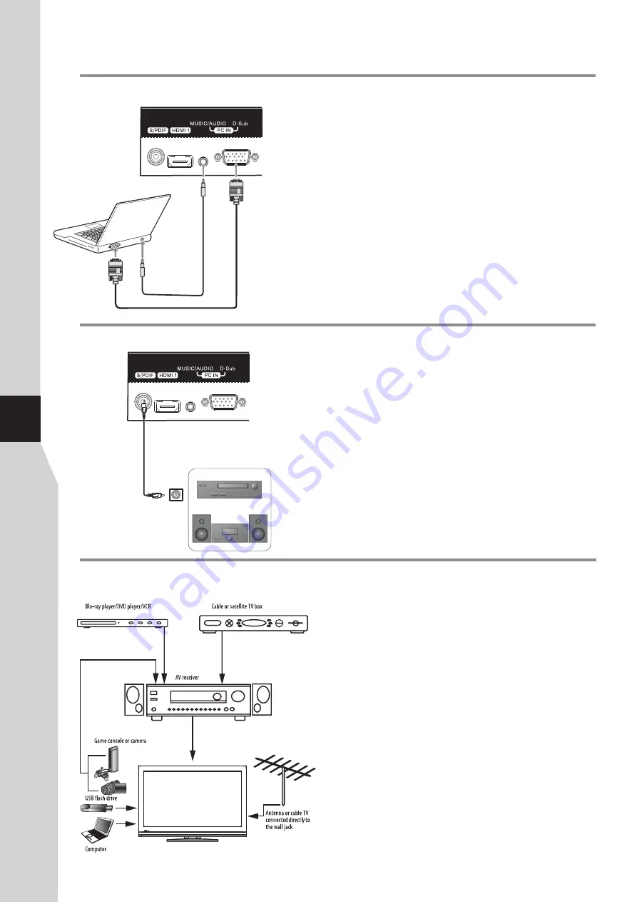 Sanyo LCD-32XR12F Instruction Manual Download Page 12