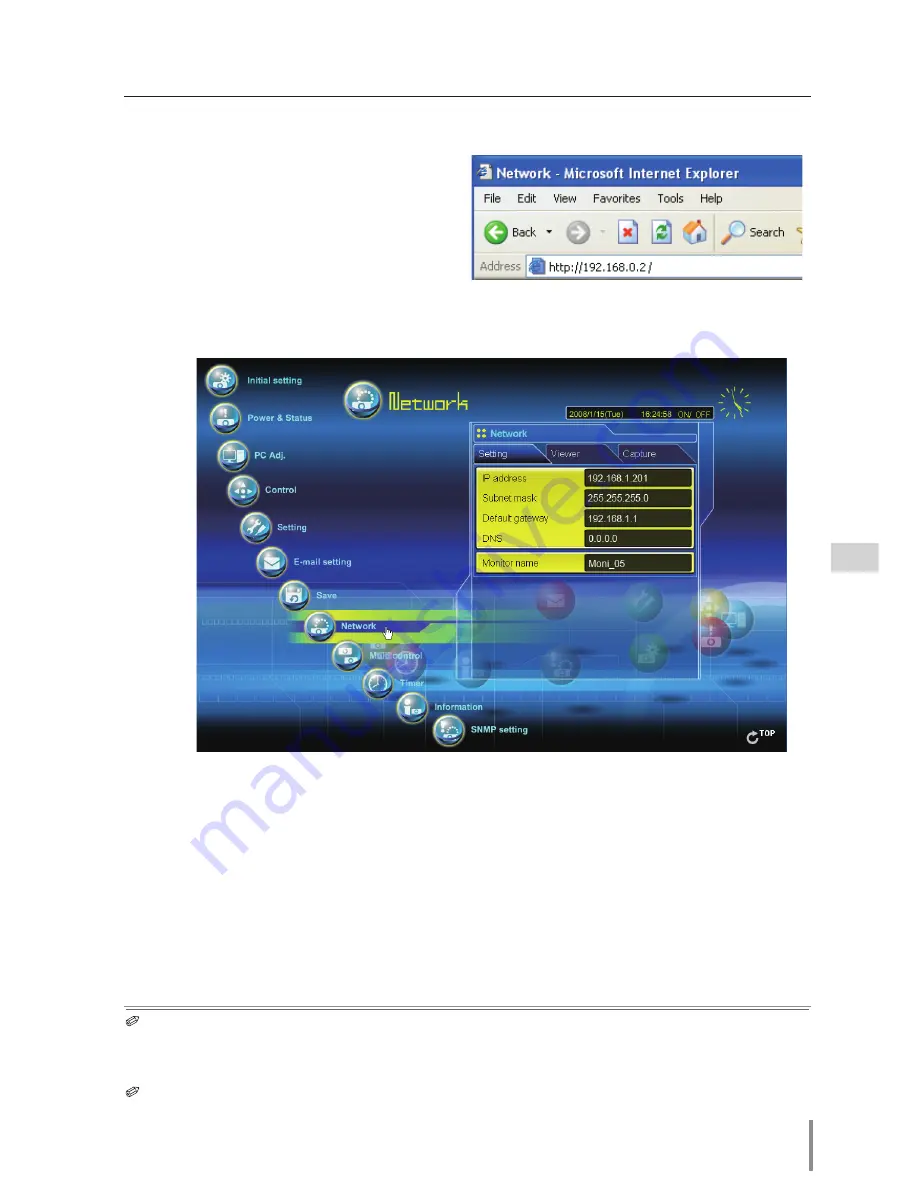 Sanyo LD-Net Owner'S Manual Download Page 23