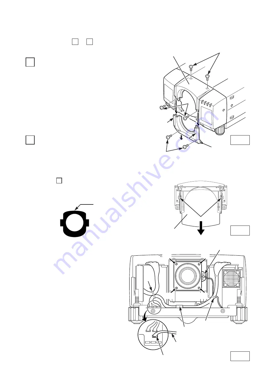 Sanyo LNS-T01 Lens Replacement Manual Download Page 2