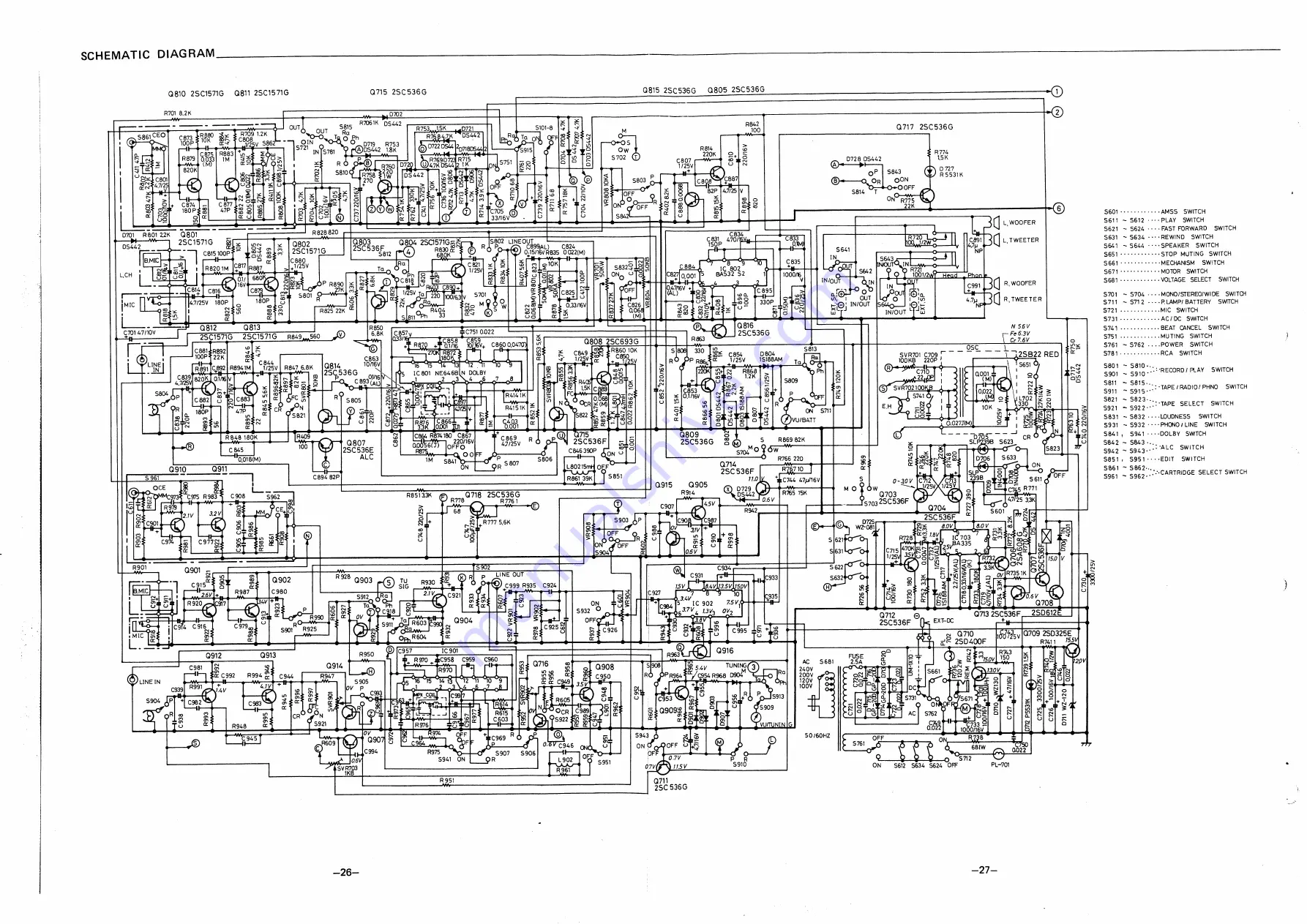 Sanyo M9998K Service Manual Download Page 24