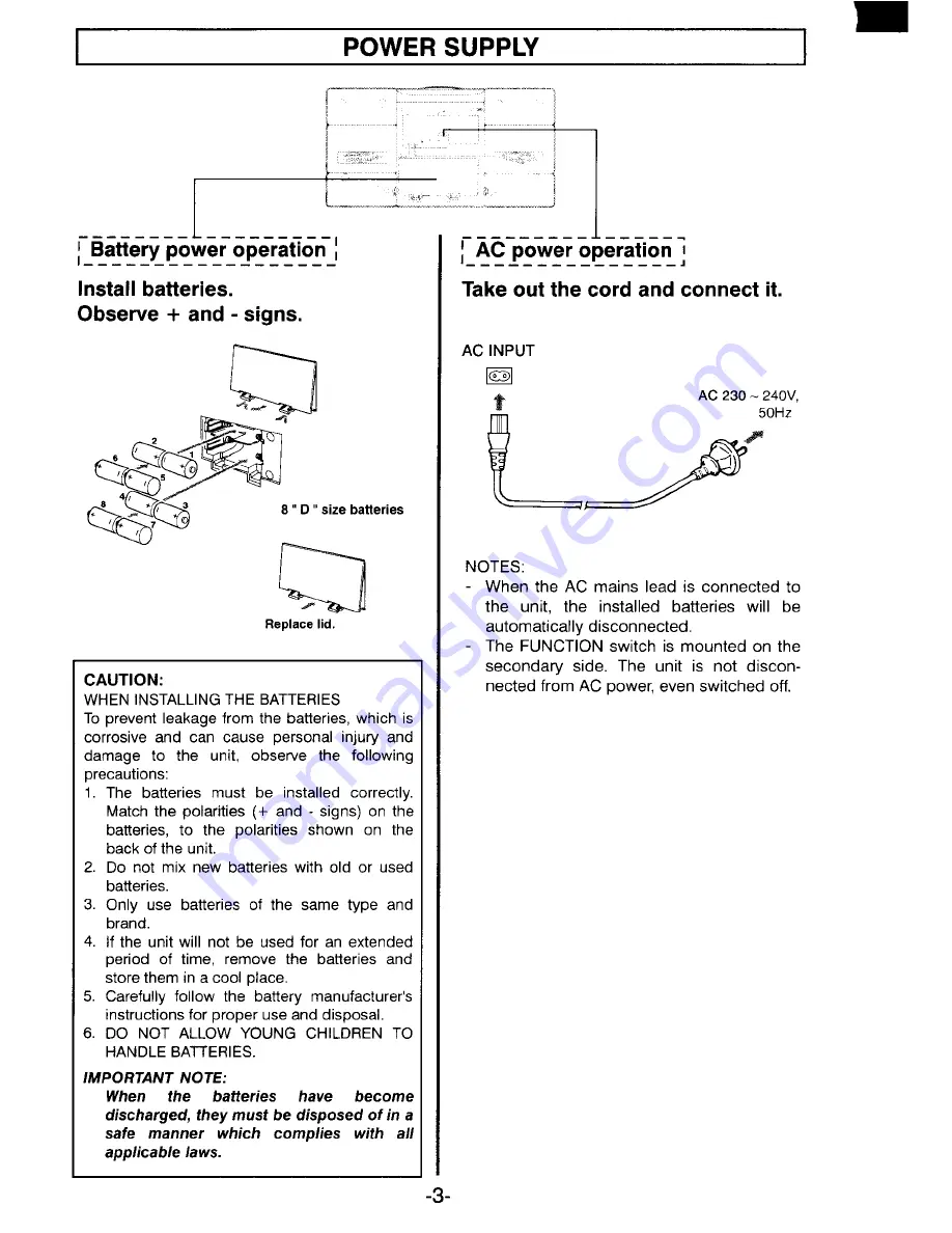 Sanyo MCD-S665F Instruction Manual Download Page 4