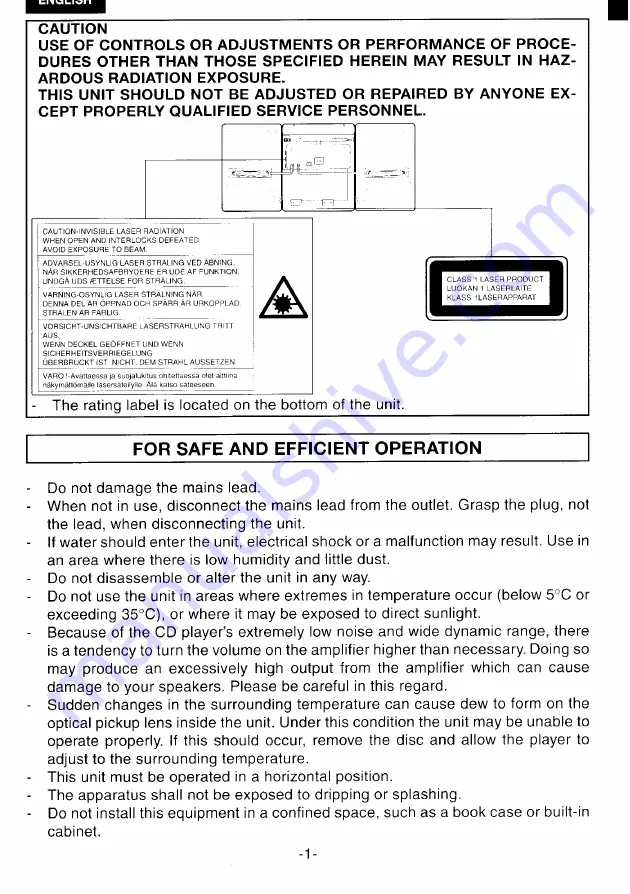 Sanyo MCD-S735F Instruction Manual Download Page 2