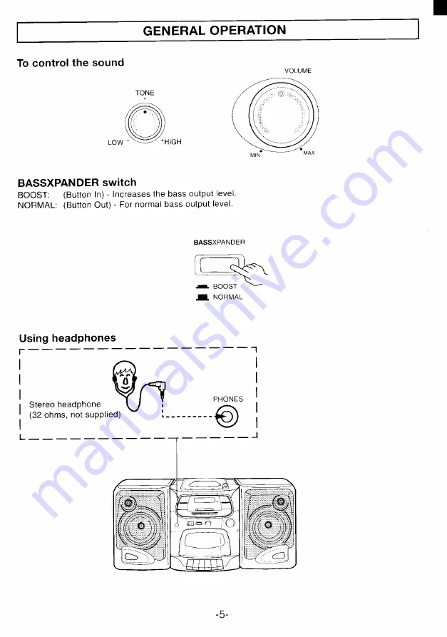 Sanyo MCD-S735F Скачать руководство пользователя страница 6