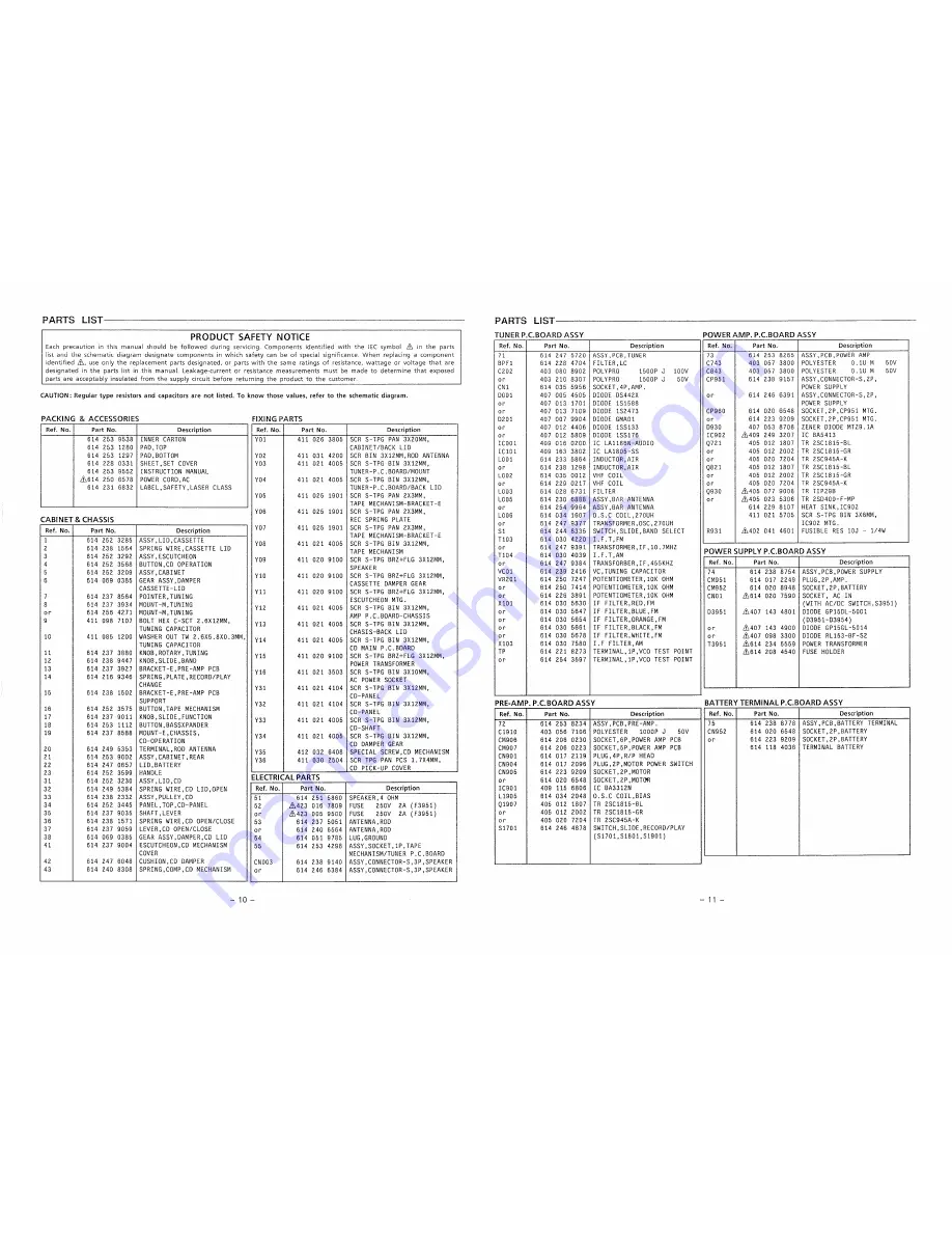 Sanyo MCD-Z16F Скачать руководство пользователя страница 11