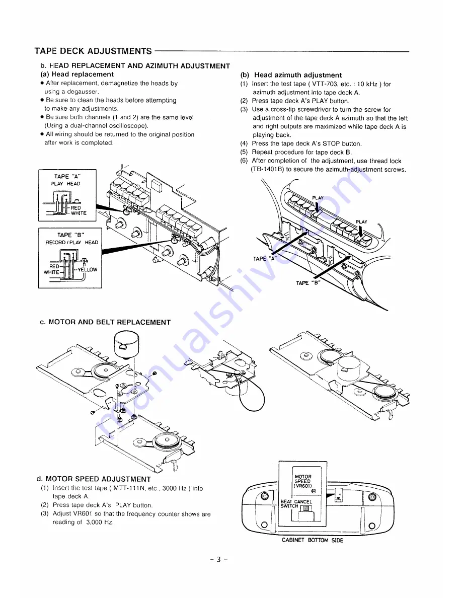 Sanyo MCD-Z31F Service Manual Download Page 4