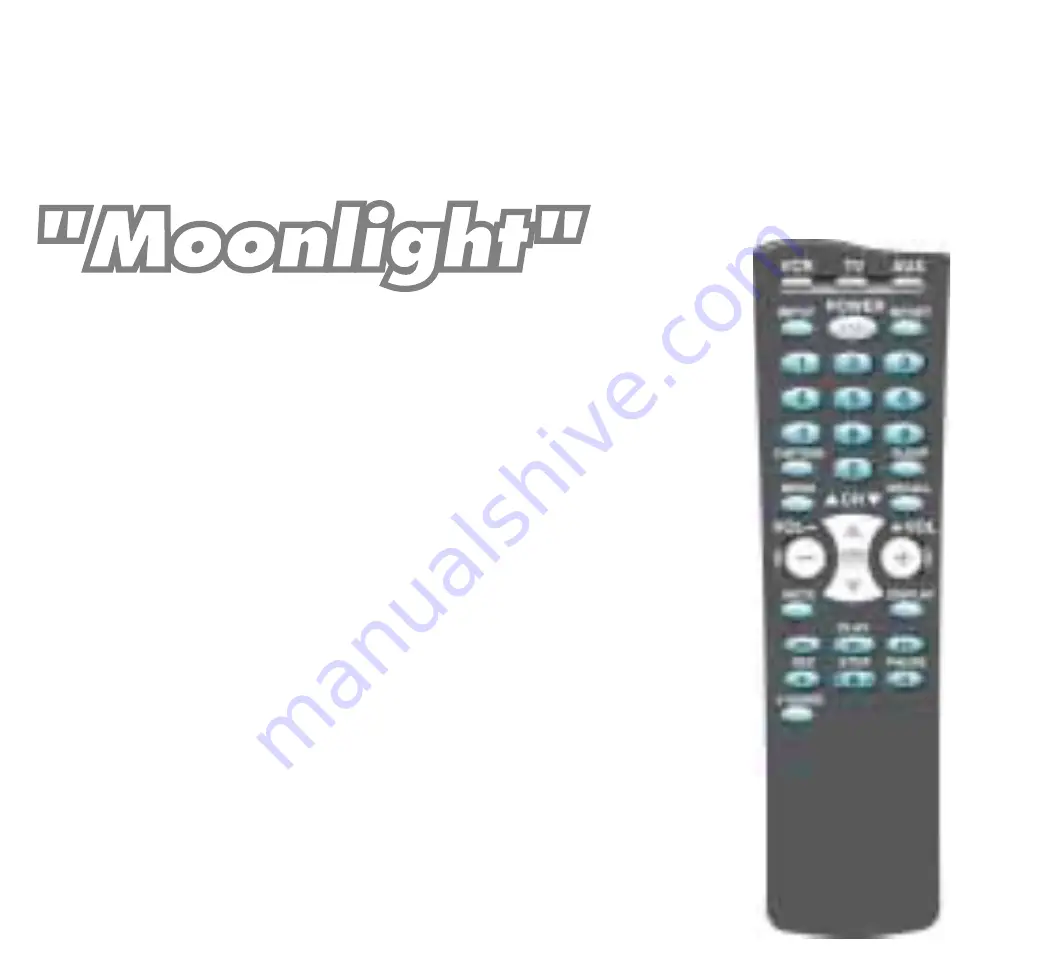 Sanyo Moonlight RMT-U110 User Manual Download Page 1