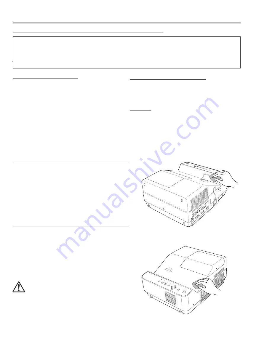 Sanyo PDG-DWL2500 - 2500 Lumens Service Manual Download Page 10