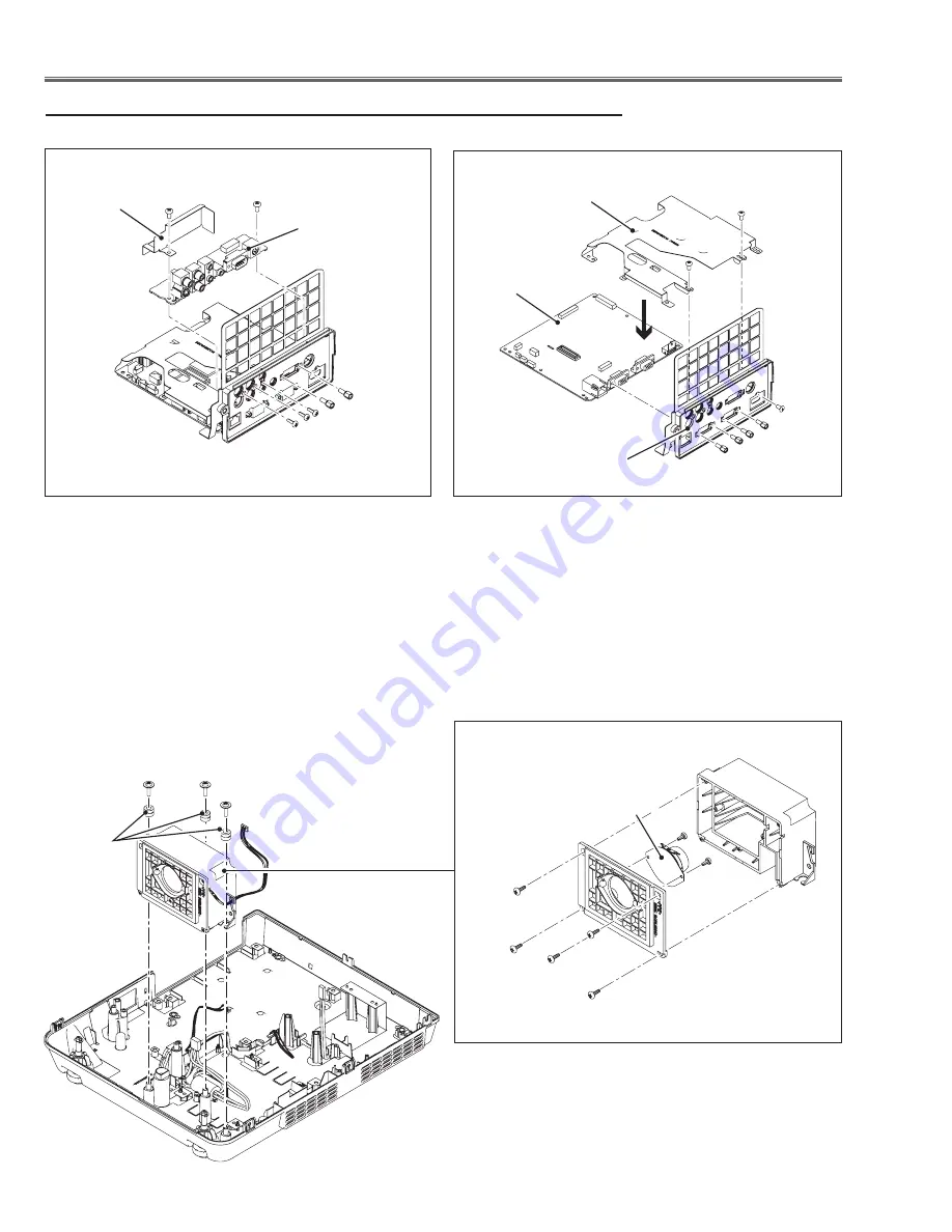 Sanyo PDG-DWL2500 - 2500 Lumens Service Manual Download Page 20