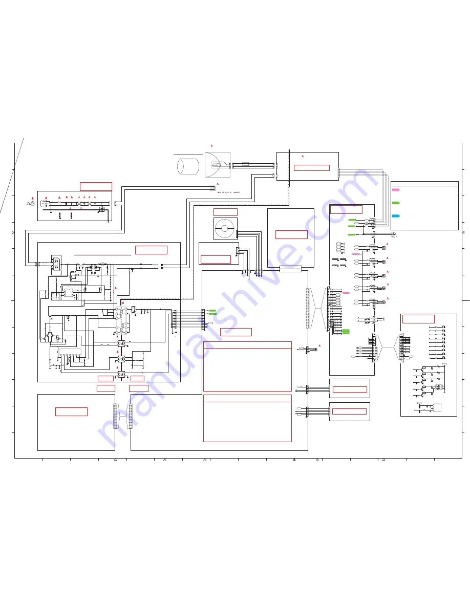 Sanyo PDG-DWL2500 - 2500 Lumens Service Manual Download Page 89